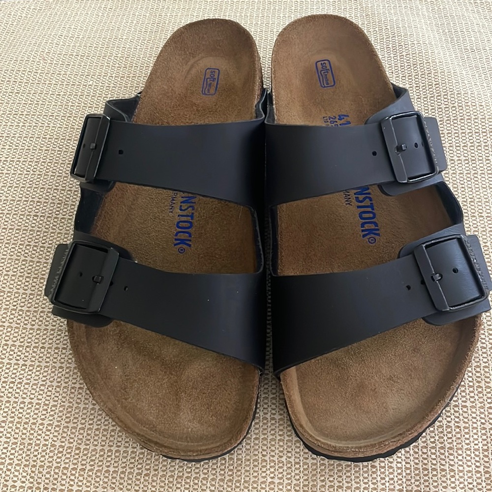 Black Birkenstocks